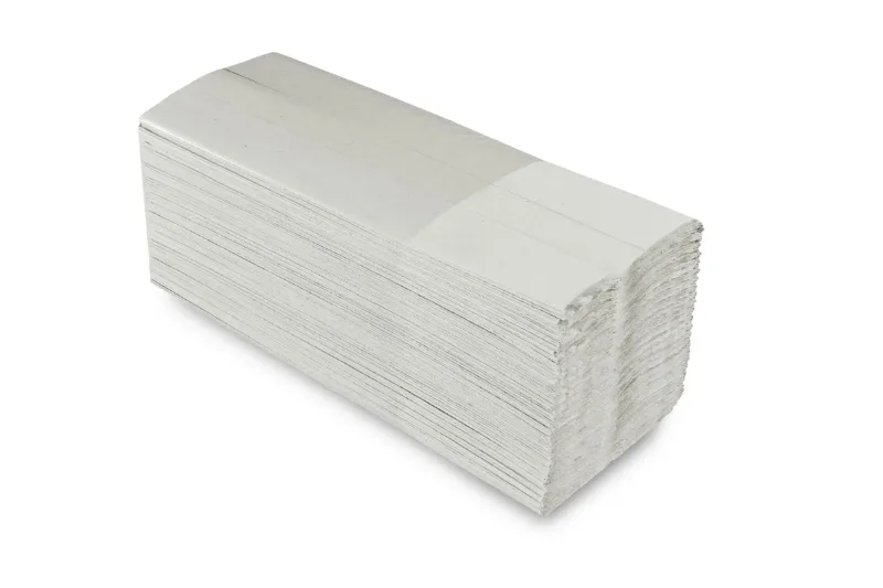 Falthandtuch C-Falz, 1-lagig, Recycling