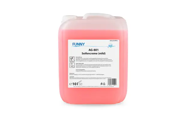 Seifencreme mild, rosa, 10-l-Kanister