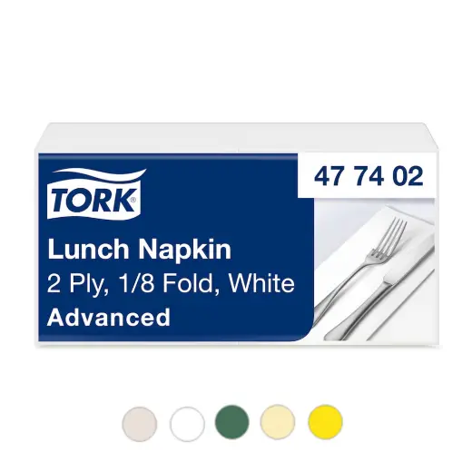 Tork Lunchservietten 1/8-Falz, 2-lagig